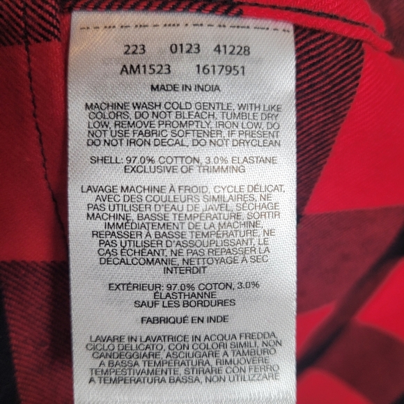 Columbia Buffalo Plaid Men's Flannel Size XXL LIKE NEW - Picture 5 of 8